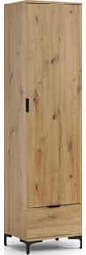 Шкаф с чекмедже LORA дъб artisan