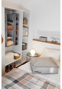Сива компресионна кутия за съхранение , 145 л Oxford - Compactor