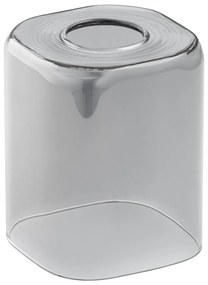 Резервно стъкло за полилей E27 11x9,5 см сив