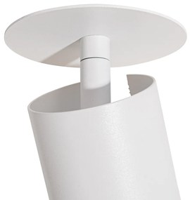 Комплект от 6 модерни вградени спота бели GU10 50mm - Chels