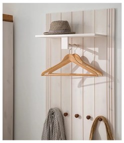 Бял комплект за коридор от масивен бор 60x120x25 cm Anita – Støraa