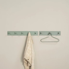 Зелено-сива метална закачалка за стена Leatherman - Spinder Design