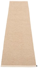 Бежова пътека за открито и закрито 70x300 cm Mono Light Nougat – Pappelina