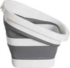 Кофа 5five, Сива/Бяла, Сгъваема, 5 l
