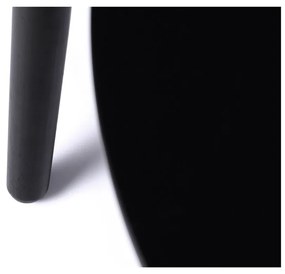 Черни кръгли масички за кафе в комплект от 2 бр. ø 88 cm Adda – Unique Furniture