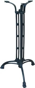 Trino-Black-49-49 x 110 cm Поставка за маса