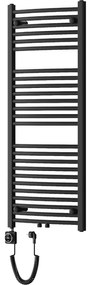 Mexen Ares електрически радиатор 1200 x 500 мм, 500 W, черен - W102-1200-500-6500-70