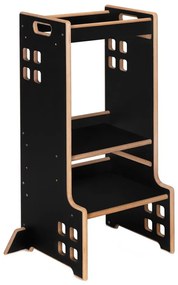 Lionelo - Учебна кула CASS Черен оникс