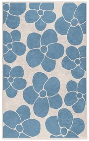 Син килим подходящ за пране 120x180 cm Blue Meadow – Mila Home