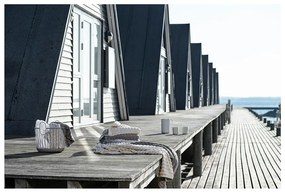 Бяла памучна кърпа за баня 70x140 cm Inu - Zone