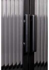 Черен метален шкаф 60x90 cm Boli - Dutchbone