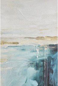 Печатна/с ръчно рисувани елементи върху платно картина 60x60 cm Crown – Bizzotto