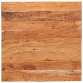 370997 vidaXL Плот за маса 70x70x3,8 см квадратен масивна акация
