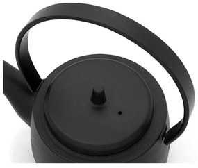 Черен чугунен чайник с цедка 1,2 l Kobe – Bredemeijer