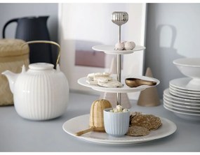 Hammershoi Etagere триетажен етажерка от бял порцелан, ⌀ 28 cm Hammershøi - Kähler Design