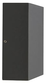 Външна стенна лампа тъмно сива IP54 с LED 2-светлина - Otan