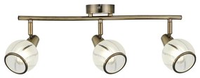 Prezent 14105 - Спот SIENTO 3xE14/40W/230V месинг