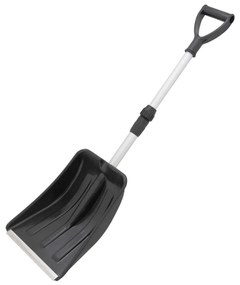 Телескопична лопата за сняг черна/сива