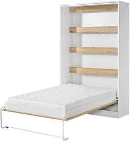 Стенно Легло Етер II-Натурален-Черен-140 х 200