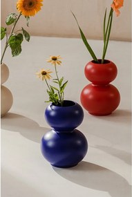 Тъмносиня керамична ваза (височина 36 cm) Tuga – noo.ma