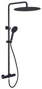 BATH DELUXE 31-120-13-63-00 - Душ комплект с термостатен смесител DRAGOR матов черен