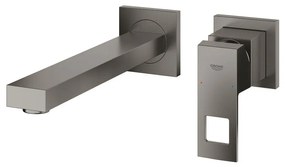Кран за мивка стена Grohe Eurocube-Дължина 23 cm.-Anthracite Mat
