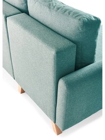 Променлив ъглов диван с тюркоазена окраска Pop - Bonami Selection