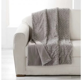 Фино сиво одеяло Luxor 125 x 150 cm
