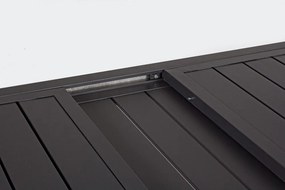 Алуминиева градинска маса за хранене 90x160 cm Hilde – Bizzotto