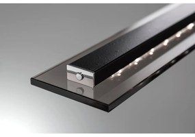 Черно метално LED затъмняващо се висящо осветително тяло Tenso – Fischer &amp; Honsel