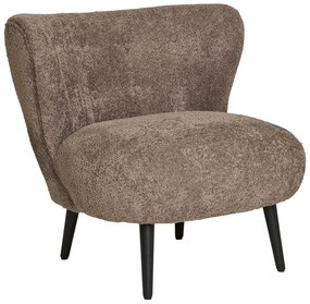 Кафяво кресло от букле Covelo – House Nordic