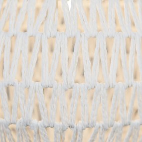 Скандинавски висящ аплик бял 45 см - Lina Drop