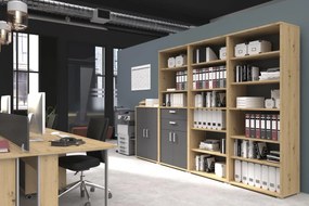 Врати Библиотечкаς Svenson с чекмеджеα