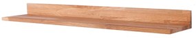 Стенен рафт за снимки от масивен дъб в естествен цвят 100 cm Kalle – Interia Home &amp; Living