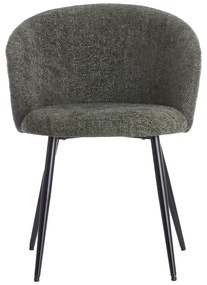 Метални трапезни столове в комплект 2 бр. в цвят каки Radaja – Light &amp; Living