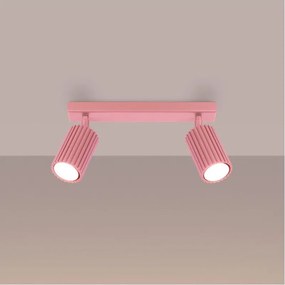 Brilagi - LED точково осветително тяло CRESTO 2xGU10/10W/230V розово