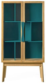 Тюркоазено синя витрина Avon - Woodman