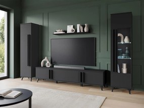 Секция за хол Helsinki II-Черен