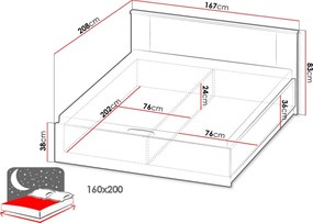 Легло Lamelo II-С повдигаща машина