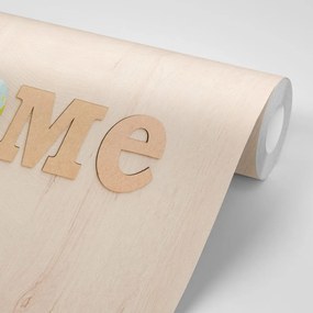 Самозалепващ тапет – С надпис еко Home