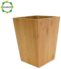 Бамбуково кошче за боклук в естествен цвят 3 l – MSV