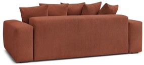 Диван от рипсено кадифе в тухлен цвят 280 cm Voltaire – Bobochic Paris