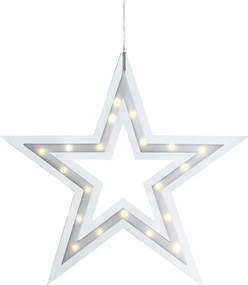 Бяла светлинна декорация Kville – Markslöjd