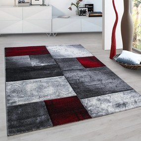 Килим в цвят бордо и сиво 80x150 cm Hawaii – Ayyildiz Carpets