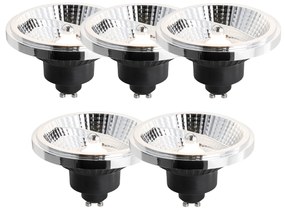 Комплект от 5 GU10 3-степенни димируеми LED крушки 111мм 10.5W 770 lm 3000K
