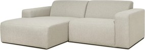 Бежово-кремав ъглов диван (ляв ъгъл) Roxy – Scandic