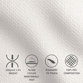 Кремаво боксспринг легло с място за съхранение 200x200 cm Monpelli – Maison de Rêve