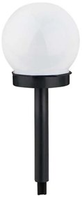 Aigostar - LED соларна лампа 0,006W/1,2V, 33см, черна, 6500K, IP44