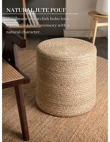 Табуретка в естествен цвят Jutta Gold – Hanse Home