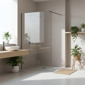 Параван за душ Rea Flexi Transparent / Titan 120